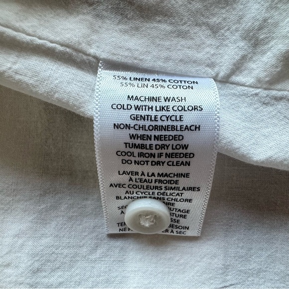 beachlunchlounge cotton / linen dress striped size XS - Picture 7 of 9